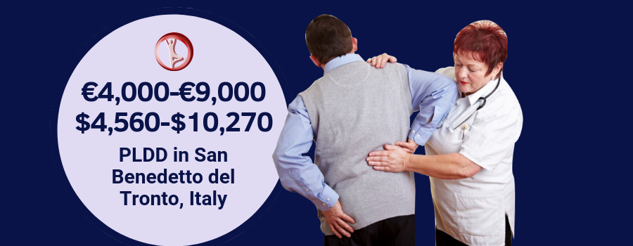 Cost of Best Percutaneous Laser Disc Decompression Package in San Benedetto del Tronto, Italy
